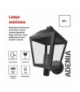 Lampa naścienna Garden ADENIA 28cm, na żarówkę E27 max 15W, IP44 EMOS ZGB010P