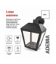 Lampa naścienna Garden ADENIA 24,5cm, na żarówkę E27 max 15W, IP44 EMOS ZGB020P