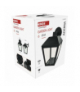 Lampa naścienna Garden ADENIA 24,5cm, na żarówkę E27 max 15W, IP44 EMOS ZGB020P
