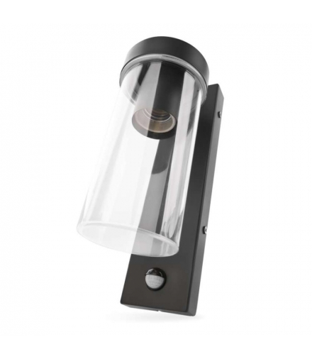 Lampa naścienna Garden ZALA 27cm, na żarówkę E27 max 15W, IP44, PIR EMOS ZGC040P