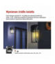 Lampa naścienna Garden TILLIA 27cm, na żarówkę E27 max 7W, IP44 EMOS ZGI010P