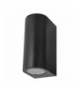 Lampa naścienna Garden OCULUS, 15cm, na żarówkę 2x GU10 max 35W, IP44 EMOS ZGF020P