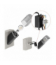 Lampa naścienna Garden LANA 28,5 cm, na żarówkę E27 max 25W, IP54 EMOS ZGL020P