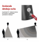 Lampa naścienna Garden ADENIA 30cm, na żarówkę E27 max 15W, IP44, PIR EMOS ZGB040P