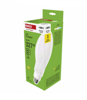 Żarówka LED Filament ED90 E27 36 W (327 W) 6 000 lm neutralna biel EMOS ZF5751