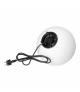 LUNA II oprawa ogrodowa kula, E27, max. 18W, IP65, biała, ⌀280 Orno AD-OP-6586WE27ZM