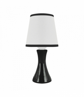 Lampka stołowa POLINA E14 BLACK czarny Struhm 04739