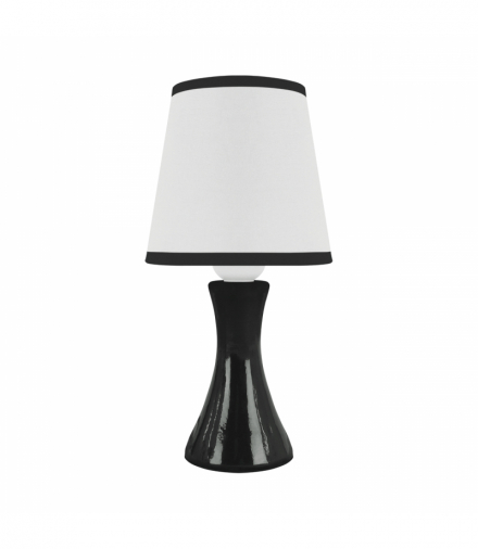Lampka stołowa POLINA E14 BLACK czarny Struhm 04739