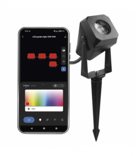 GoSmart Oświetlenie punktowe LED RGB IC + CCT, IP65, zestaw rozszerzający 1 szt., WiFi EMOS ZIW191R