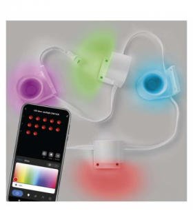 GoSmart Oświetlenie punktowe LED RGB IC + CCT, 85 cm, 8 części, 1,9 W, ściemnialne, WiFi EMOS ZIW154R
