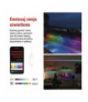GoSmart Elastyczna taśma LED NEON biała, 5 m, 33 W, RGBIC ściemnialna, WiFi EMOS ZPW513I