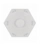 GoSmart Oprawa LED RGB IC Hexagon, 3 części, 5,4 W, ściemnialna, WiFi EMOS ZIW223R