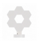 GoSmart Lampa stołowa LED RGB IC Hexagon biała, 6 części, ściemnialna, WiFi EMOS ZIW426R
