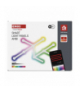 GoSmart Oprawa LED Lines biała, 9 części, 34 W, RGB, ściemnialna, WiFi EMOS ZIW249R