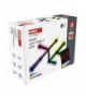 GoSmart Oprawa LED Lines czarna, 9 części, 34 W, RGB, ściemnialna, WiFi EMOS ZIW269R