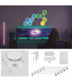 GoSmart Oprawa LED RGB IC Hexagon, 10 części, 19 W, ściemnialna, WiFi EMOS ZIW22AR