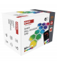 GoSmart Oprawa LED RGB IC Hexagon, 10 części, 19 W, ściemnialna, WiFi EMOS ZIW22AR