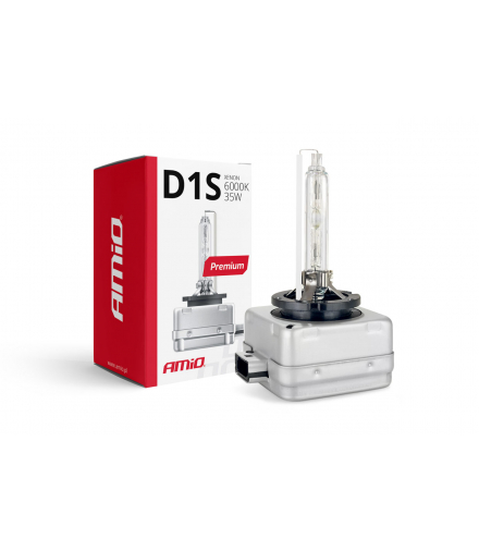 Żarówka ksenonowa żarnik xenon D1S 6000K AMiO PREMIUM AMiO 01409