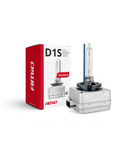 Żarówka ksenonowa żarnik xenon D1S 8000K AMiO PREMIUM AMiO 01410