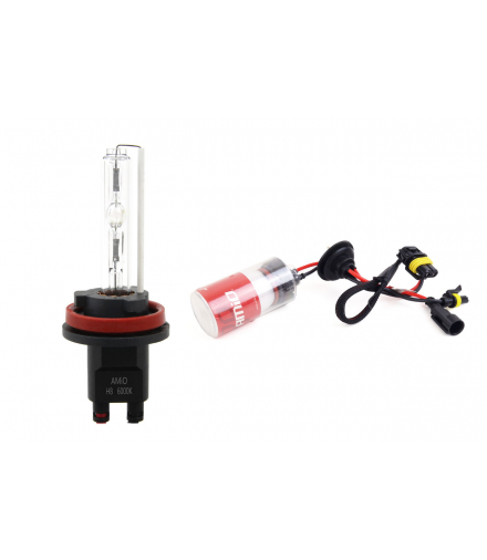Żarówka ksenonowa żarnik HID xenon H8 H9 H11 6000K AMiO 01415