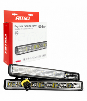 Światła do jazdy dziennej AMiO DRL 501 HP AMiO 01520