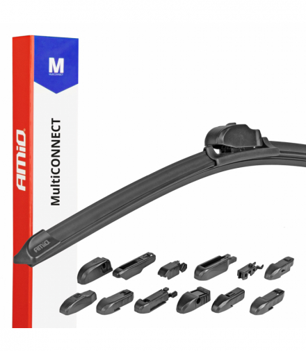 Pióro wycieraczki AMiO Multiconnect 22" 550mm 12 adapterów AMiO 01197