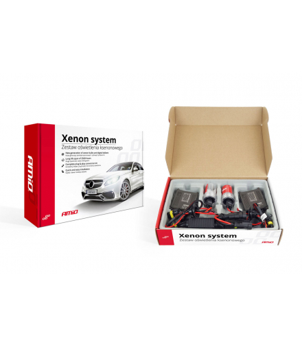 Zestaw HID S1068 CANBUS H7M metal 4300K AMiO 01909