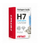 Żarówka halogenowa H7 12V 55W filtr UV (E8) Super White AMiO 01157