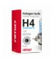 Żarówka halogenowa H4 12V 60/55W filtr UV (E8) Super White AMiO 01269