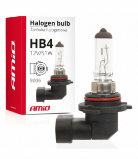 Żarówka halogenowa HB4 12V 51W 9006 AMiO 01480