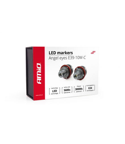 LED marker ringi markery BMW E39 10W-C AMiO 01540