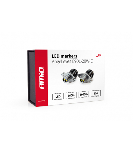 LED marker ringi markery BWM E90 L-20W-C AMiO 01542