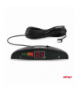 Zestaw czujników parkowania cofania LED 4 sensory czarne AMiO 01565