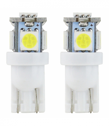 Żarówki LED STANDARD T10 W5W 5xSMD 5050 12V AMiO 01284