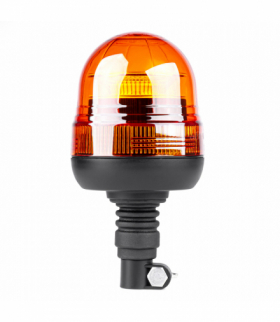 Lampa ostrzegawcza błyskowa kogut 39 LED flex R65 R10 12V 24V WAR09P AMiO 01501