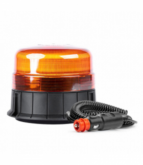 Lampa ostrzegawcza błyskowa kogut 39 LED magnes R65 R10 12V 24V WAR11M AMiO 01500