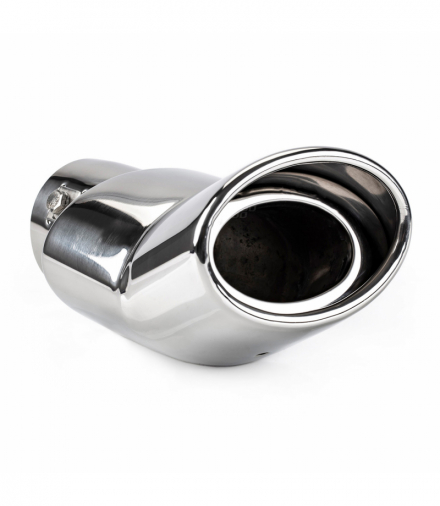 Końcówka tłumika wydechu stal nierdzewna MT 005 chrom AMiO 01305