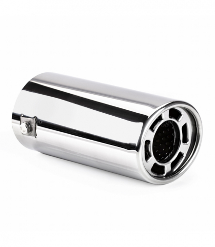 Końcówka tłumika wydechu stal nierdzewna MT 006 chrom AMiO 01306
