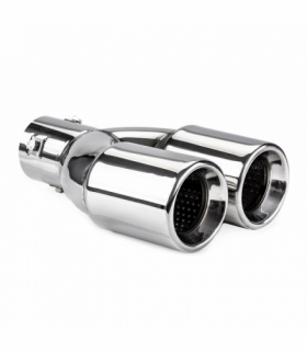Końcówka tłumika wydechu stal nierdzewna MT 008 chrom AMiO 01308