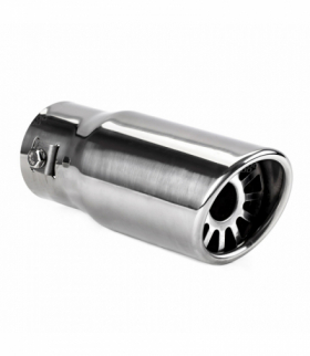 Końcówka tłumika wydechu stal nierdzewna MT 011 chrom AMiO 01311