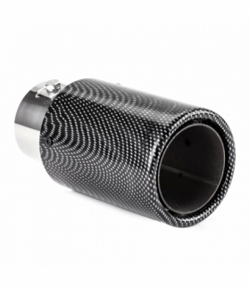 Końcówka tłumika wydechu stal nierdzewna MT 016C carbon AMiO 01316