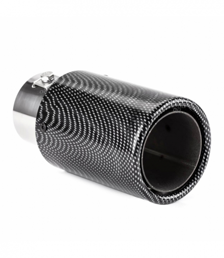 Końcówka tłumika wydechu stal nierdzewna MT 016C carbon AMiO 01316