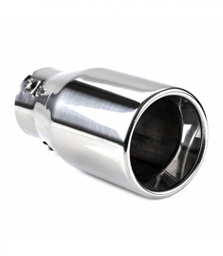 Końcówka tłumika wydechu stal nierdzewna MT 018 chrom AMiO 01318