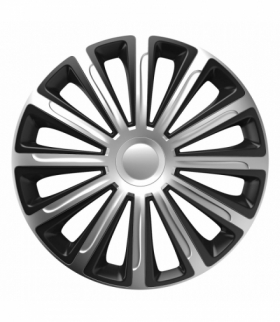 Kołpak samochodowy czarno srebrny Trend silver&black 14" cali Versaco 11701
