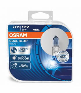 Żarówka halogenowa Osram H1 12V 80W P14,5s Cool Blue Boost 5500K / 2 szt. Osram O-62150CBB-DUO