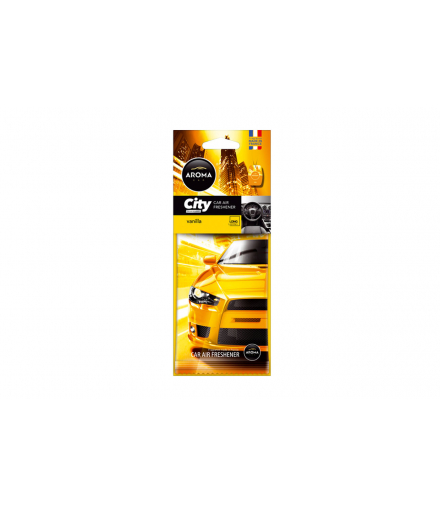 Odświeżacz powietrza AROMA CAR CITY CARD VANILIA Aroma Car A92669