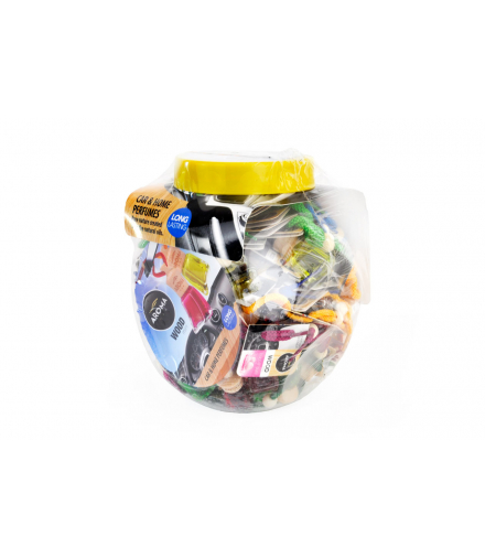 Odświeżacze powietrza AROMA WOOD mini słój 60 szt Aroma Car A92216