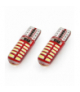 Żarówki LED CANBUS 24SMD 3014 T10e W5W SILCA White 12V AMiO 01444