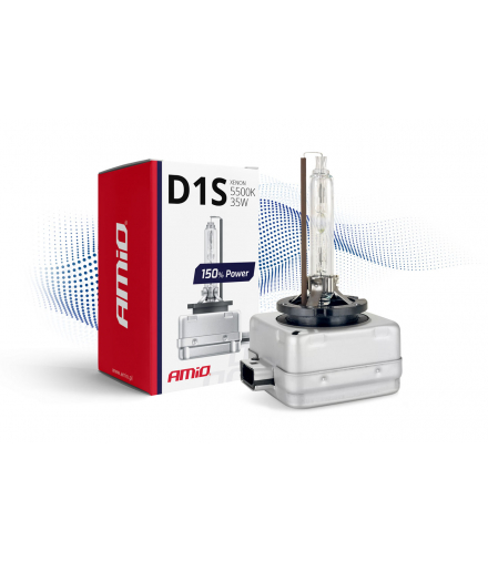 Żarówka ksenonowa żarnik xenon D1S 5500K AMiO 150% POWER AMiO 01968