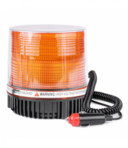 Lampa ostrzegawcza błyskowa stroboskopowa kogut LED 24V AMiO 01277